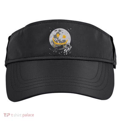 Astronaut Spray Paint Moon Smile Face Space Adult Drive Performance Visor