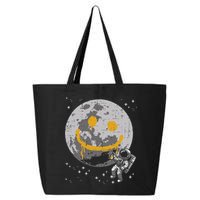 Astronaut Spray Paint Moon Smile Face Space 25L Jumbo Tote