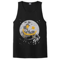 Astronaut Spray Paint Moon Smile Face Space PosiCharge Competitor Tank