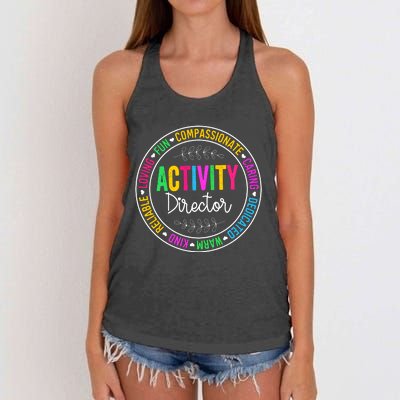 Activity Squad Professionals Week Director Women's Knotted Racerback Tank