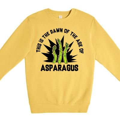 Asparagus Uprising  Premium Crewneck Sweatshirt