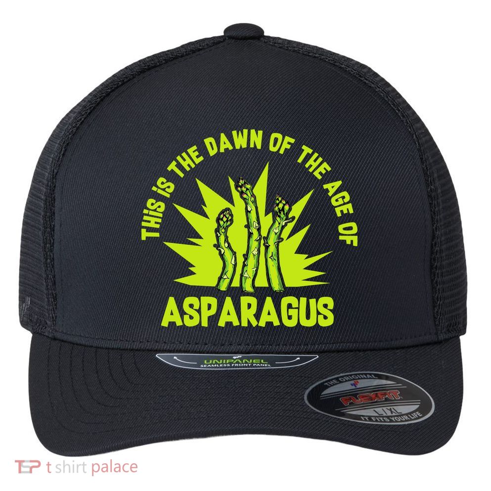 Asparagus Uprising  Flexfit Unipanel Trucker Cap