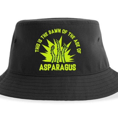 Asparagus Uprising  Sustainable Bucket Hat