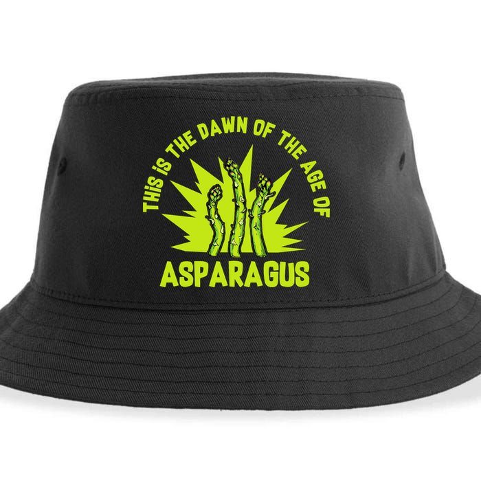 Asparagus Uprising  Sustainable Bucket Hat