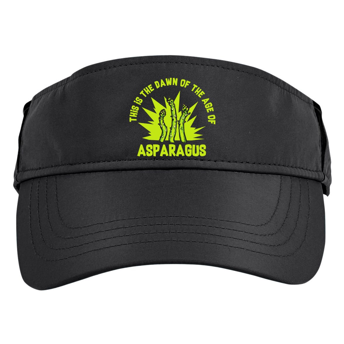 Asparagus Uprising  Adult Drive Performance Visor