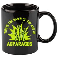 Asparagus Uprising  11oz C Handle Ceramic Mug