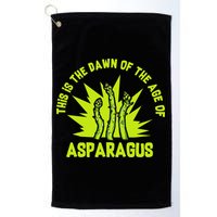 Asparagus Uprising  Golf Towel