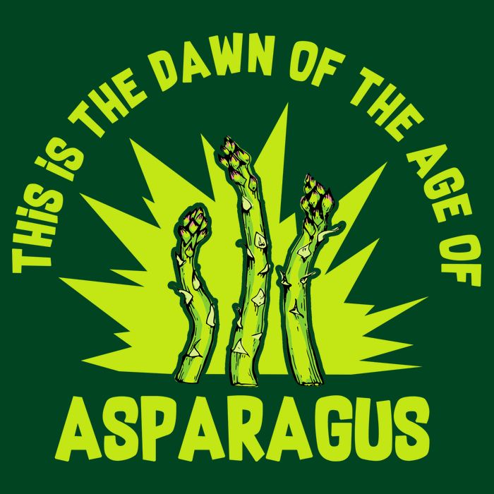 Asparagus Uprising  Button