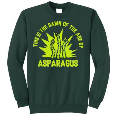 Asparagus Uprising  Tall Sweatshirt