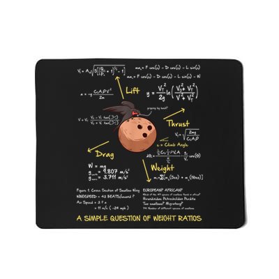 A Simple Question Of Weight Ratios Funny Math Mousepad