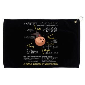 A Simple Question Of Weight Ratios Funny Math Grommeted Golf Towel