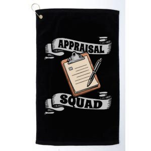 Assessor Squad Review Evaluation Appraisal Assessor Platinum Collection Golf Towel