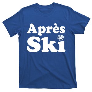 Apres Ski Retro Style Snowflake Gift T-Shirt