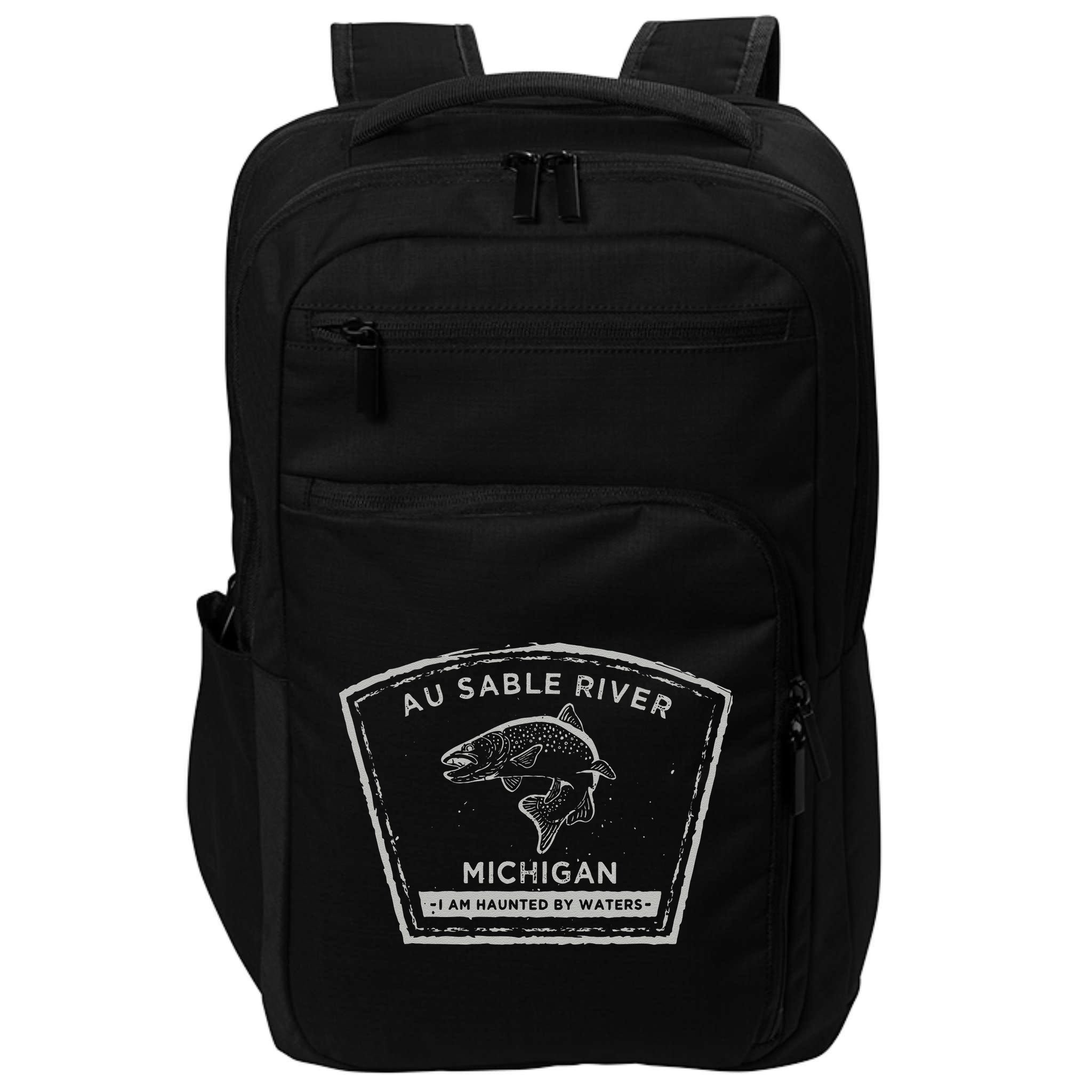 Au Sable River Michigan Fly Fishing Impact Tech Backpack