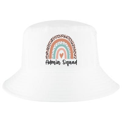 Admin Squad Rainbow Matching Admin Team Assistants Staff Gift Cool Comfort Performance Bucket Hat
