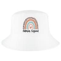 Admin Squad Rainbow Matching Admin Team Assistants Staff Gift Cool Comfort Performance Bucket Hat