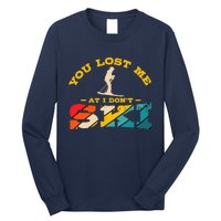 Alpine Ski Retro Vintage Slope Downhill Skiing Skier Sport Long Sleeve Shirt