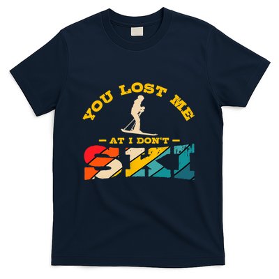 Alpine Ski Retro Vintage Slope Downhill Skiing Skier Sport T-Shirt