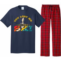 Alpine Ski Retro Vintage Slope Downhill Skiing Skier Sport Pajama Set