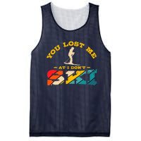 Alpine Ski Retro Vintage Slope Downhill Skiing Skier Sport Mesh Reversible Basketball Jersey Tank