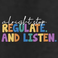 Alright Stop Regulate And Listen School Teacher Hat