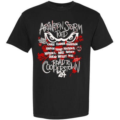 Arlington Storm Red Road To Cooperstown Garment-Dyed Heavyweight T-Shirt