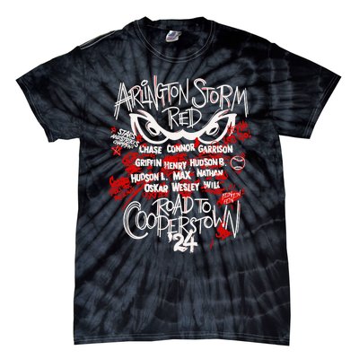 Arlington Storm Red Road To Cooperstown Tie-Dye T-Shirt