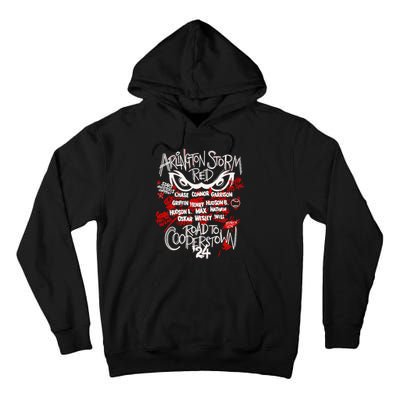 Arlington Storm Red Road To Cooperstown Tall Hoodie