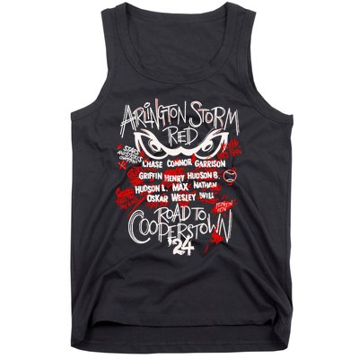 Arlington Storm Red Road To Cooperstown Tank Top