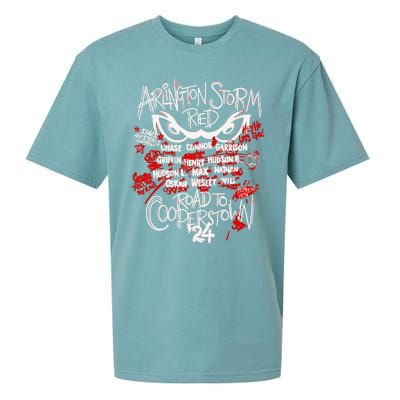 Arlington Storm Red Road To Cooperstown Sueded Cloud Jersey T-Shirt