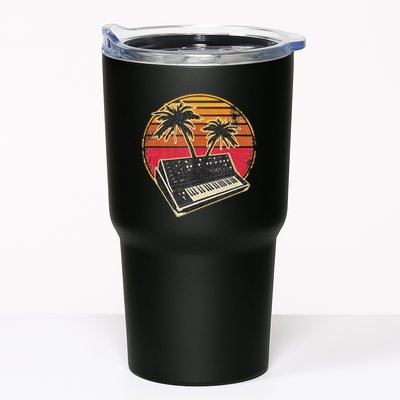 Analog Synthesizer Retrowave Vintage 70s Sunset Synth Tumbler