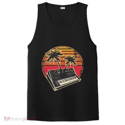 Analog Synthesizer Retrowave Vintage 70s Sunset Synth PosiCharge Competitor Tank