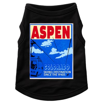 Aspen Ski Resort Colorado Doggie Tank