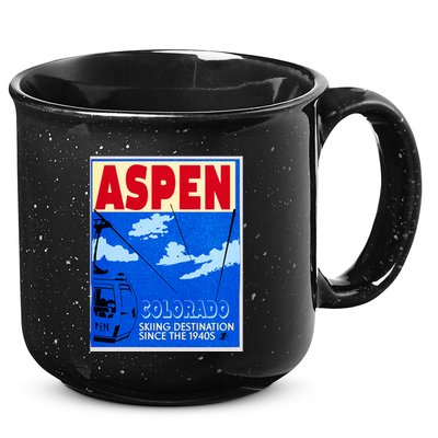 Aspen Ski Resort Colorado 15oz Campfire Ceramic Mug