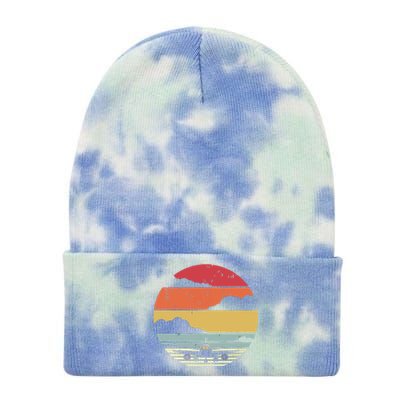 Airplane Shirts Retro Style Pilot Tie Dye 12in Knit Beanie