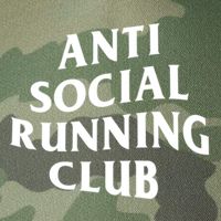 Anti Social Running Club Funny Introvert Runner Gift Legacy Tie Dye Trucker Hat