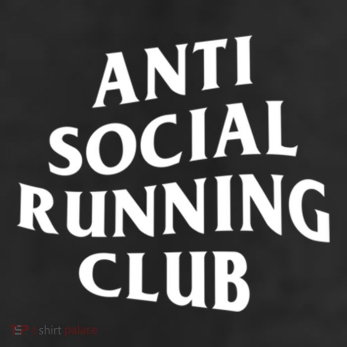 Anti Social Running Club Funny Introvert Runner Gift 25L Jumbo Tote