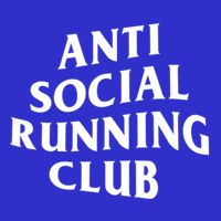 Anti Social Running Club Funny Introvert Runner Gift Magnet