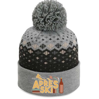 Apres Ski Retro Vintage Style Party Outfit Great Gift The Baniff Cuffed Pom Beanie