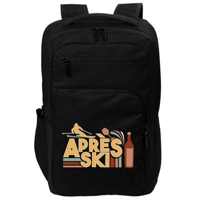 Apres Ski Retro Vintage Style Party Outfit Great Gift Impact Tech Backpack