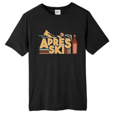 Apres Ski Retro Vintage Style Party Outfit Great Gift Tall Fusion ChromaSoft Performance T-Shirt