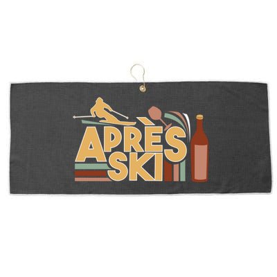 Apres Ski Retro Vintage Style Party Outfit Great Gift Large Microfiber Waffle Golf Towel