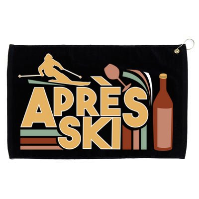 Apres Ski Retro Vintage Style Party Outfit Great Gift Grommeted Golf Towel