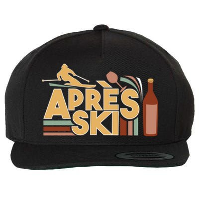 Apres Ski Retro Vintage Style Party Outfit Great Gift Wool Snapback Cap