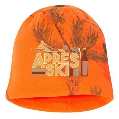 Apres Ski Retro Vintage Style Party Outfit Great Gift Kati - Camo Knit Beanie