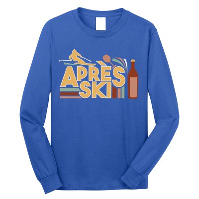Apres Ski Retro Vintage Style Party Outfit Great Gift Long Sleeve Shirt