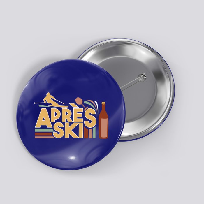 Apres Ski Retro Vintage Style Party Outfit Great Gift Button