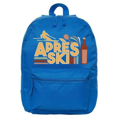 Apres Ski Retro Vintage Style Party Outfit Great Gift 16 in Basic Backpack