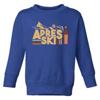 Apres Ski Retro Vintage Style Party Outfit Great Gift Toddler Sweatshirt