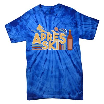 Apres Ski Retro Vintage Style Party Outfit Great Gift Tie-Dye T-Shirt